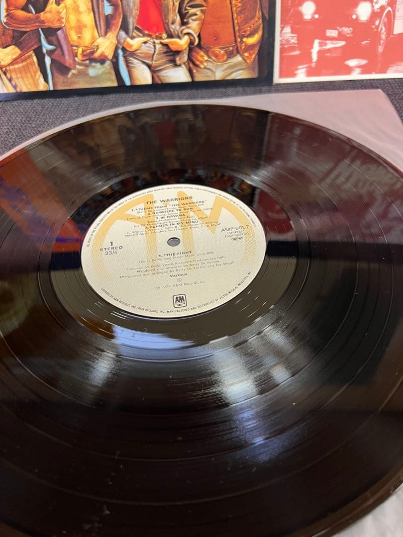 帯 美盤 The Warriors ウォリアーズ サントラ LP 1979
