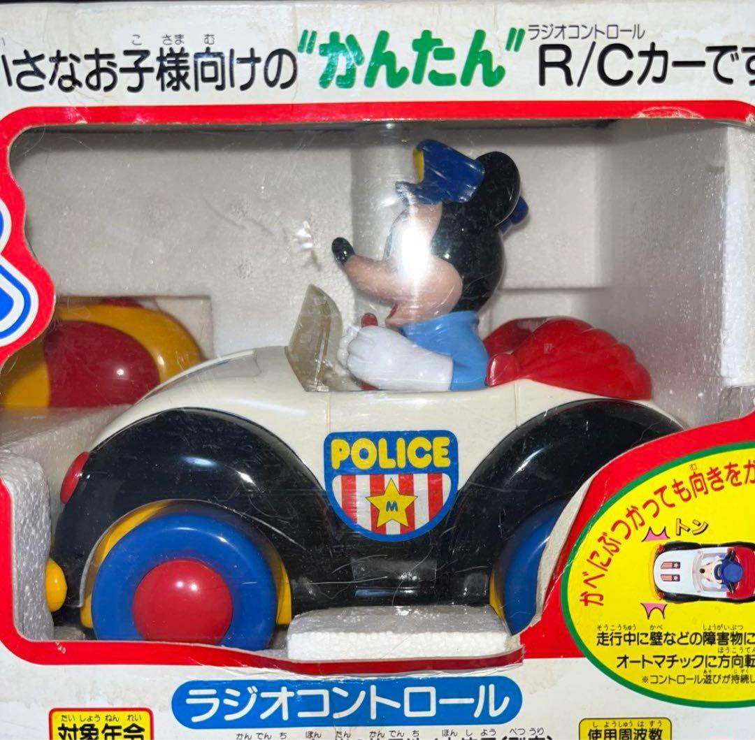 絶版販売品☆激レア☆入手困難☆ ミッキーマウス、簡単パトカー