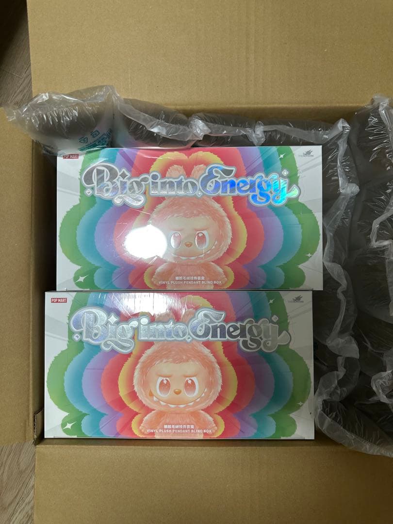 確実正規品 新品・未開封シュリンク付 ラブブ エナジー 2アソートボックス✨️ 正規品 ラブブ エナジー アソートボックス 2BOX 新品 未開封