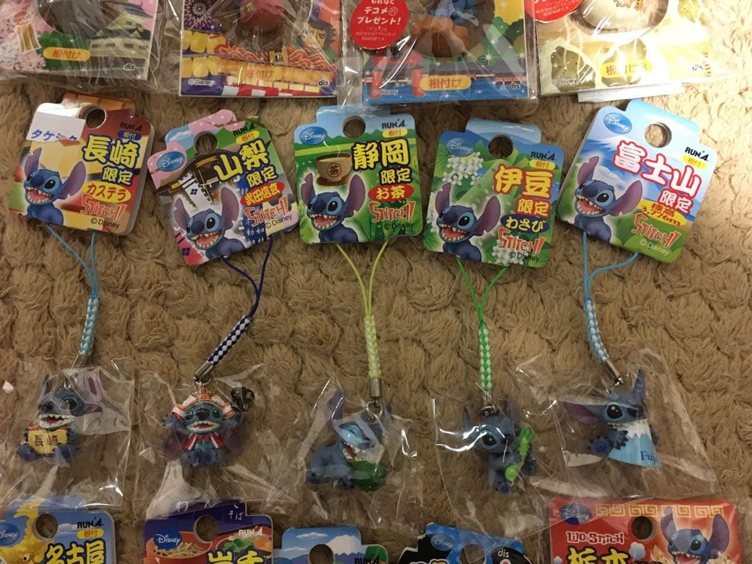 スティッチご当地ストラップ