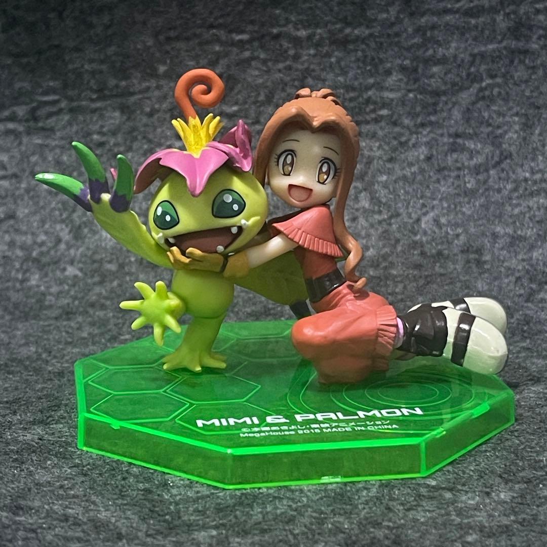 G.E.M.シリーズ デジモンアドベンチャー 太刀川ミミ＆パルモン 1/10 完