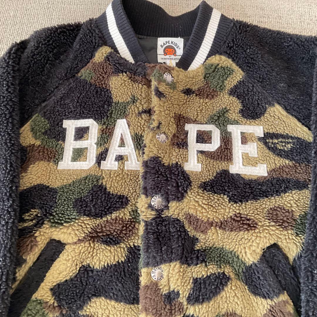 BAPE KIDS カモフラージュ トレーナー　120cm 正規品