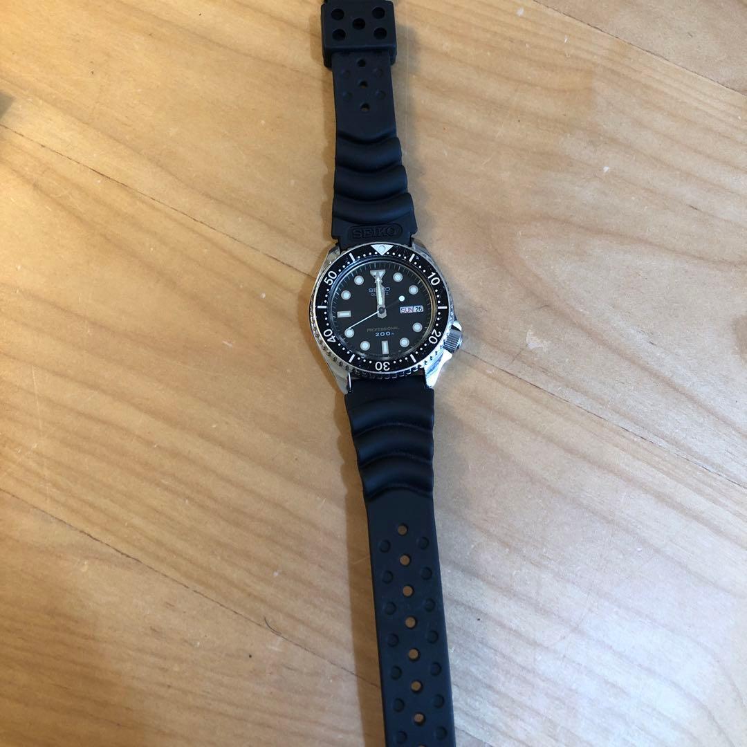 '80s日本製 SEIKO ダイバーズ腕時計 200m防水