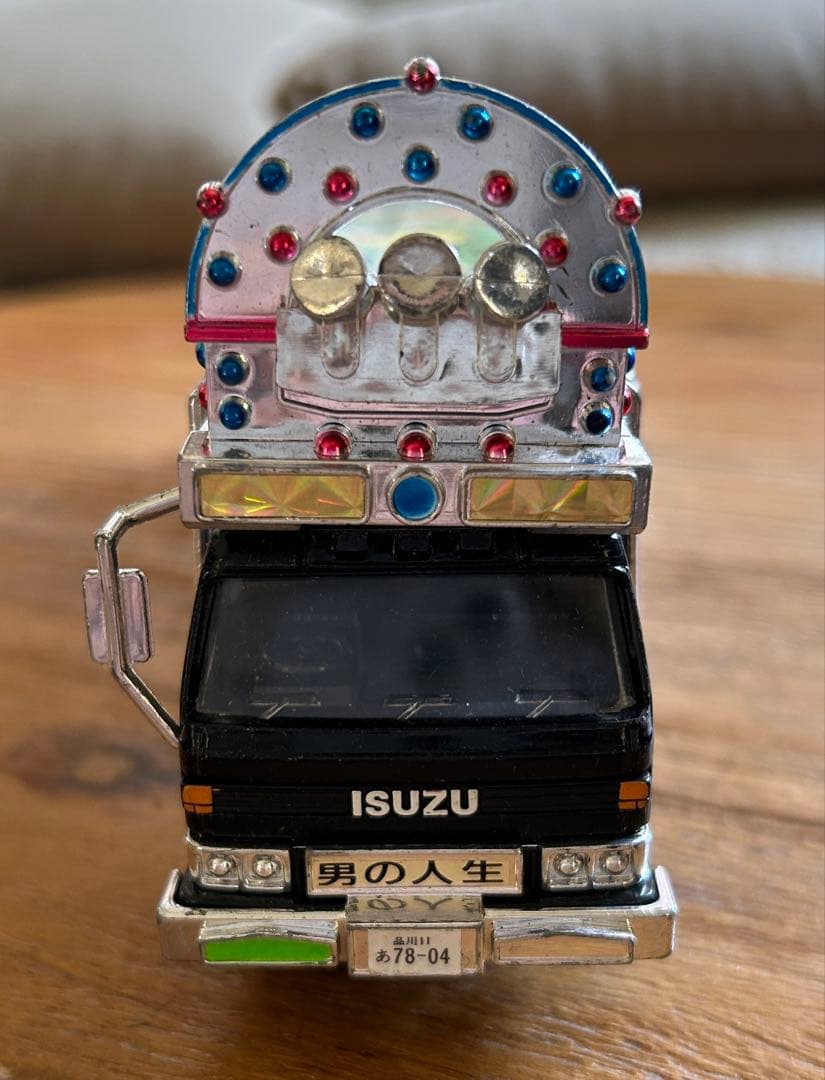 ヨネザワ ダイヤペット デコトラ 155 いすゞ ロングトレーラー　竜王丸