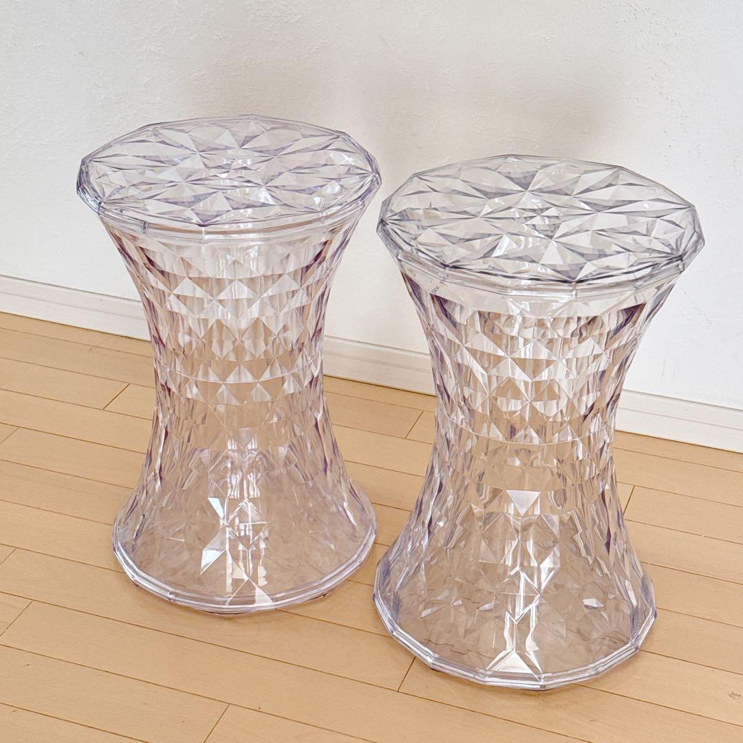 〜3/18 美品 Kartell カルテル ストーン リプロダクト 2セット