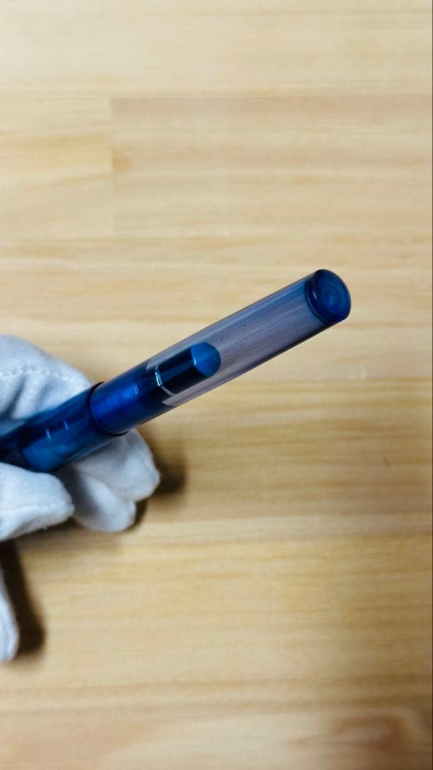 銀座 五十音 ミミック ブルーベリー ショート軸 鉛筆補助軸 銀座 五十