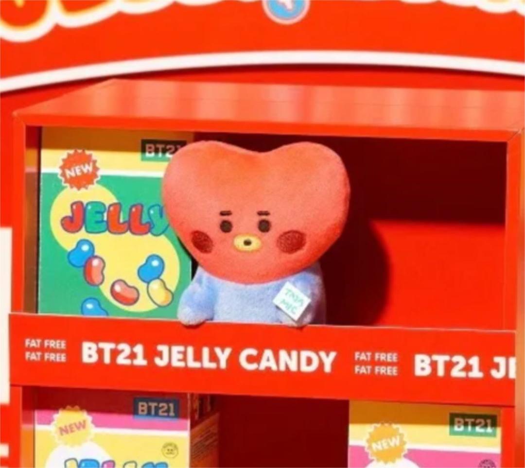 BT21 ゼリーキャンディ ミニぬいぐるみ RJ jelly candy - メルカリ