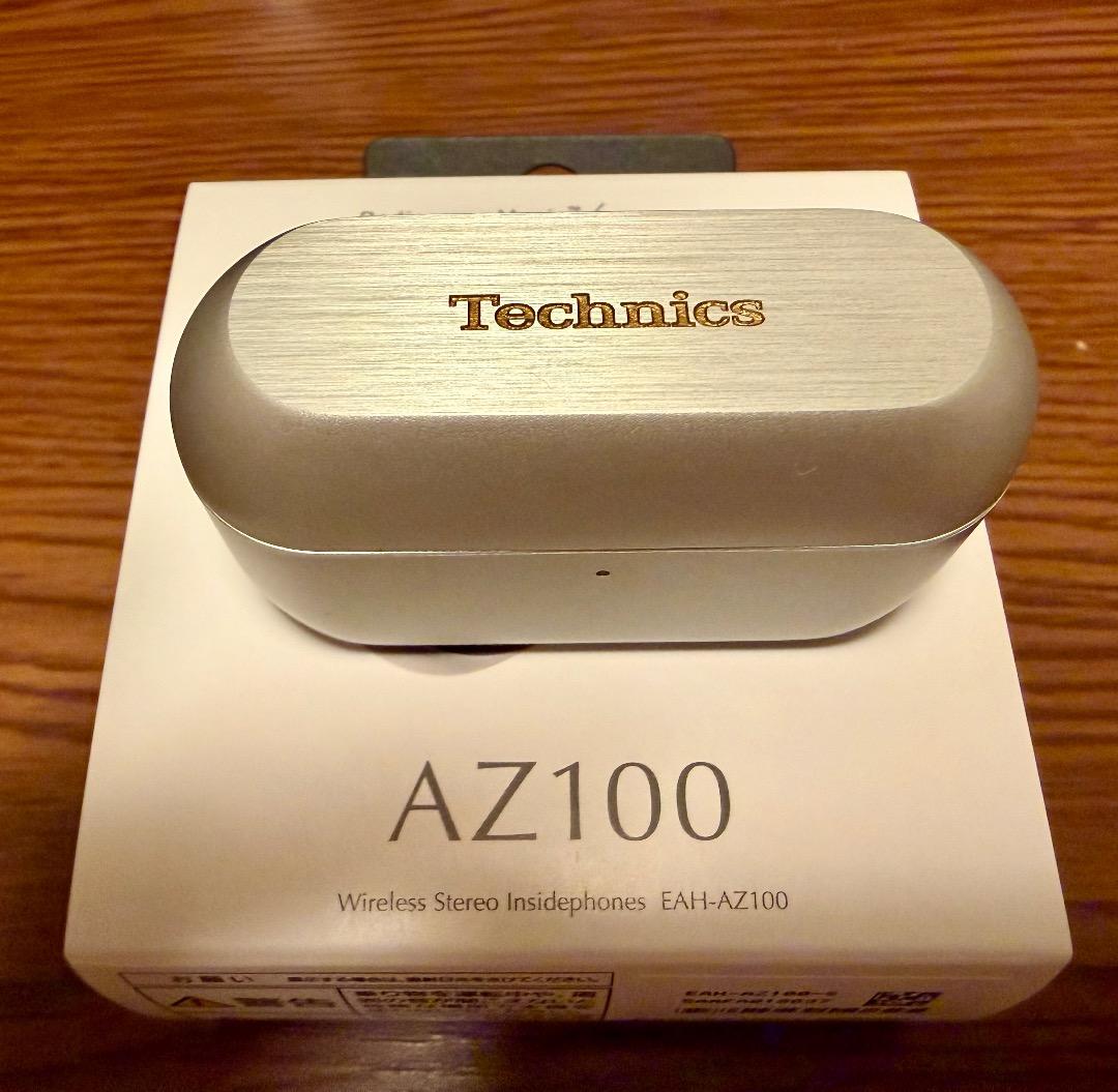 Technics AZ100 ワイヤレスイヤホン Technics EAH-AZ100 (Silver) True wireless earbuds with active