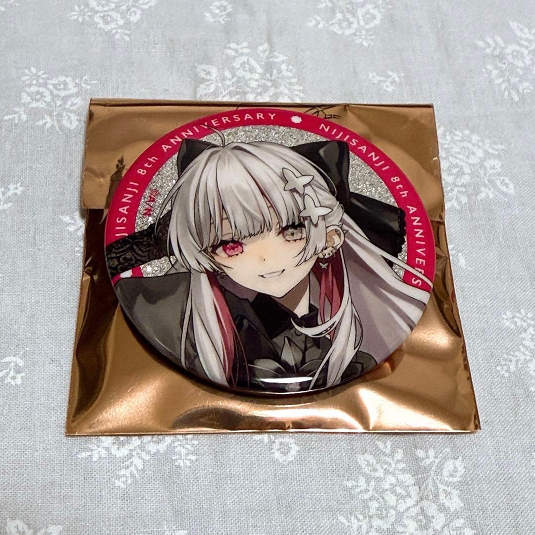 にじさんじ＊石神のぞみ 8周年 グリッター缶バッジ - メルカリ