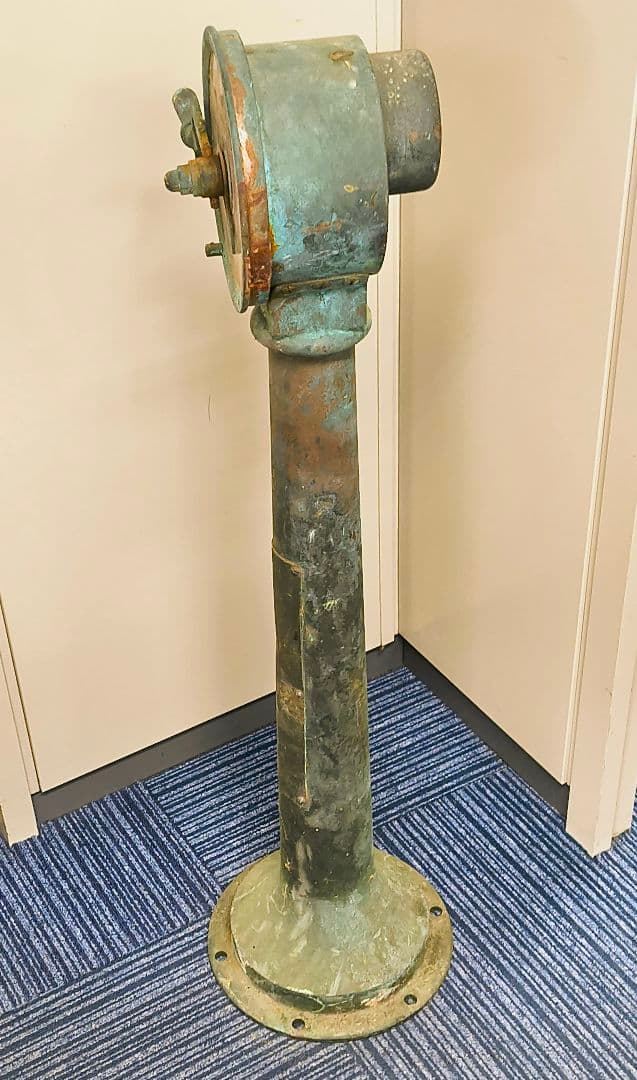 アンティーク 真鍮 エンジン 船舶 トランスメーター（実際に使用され