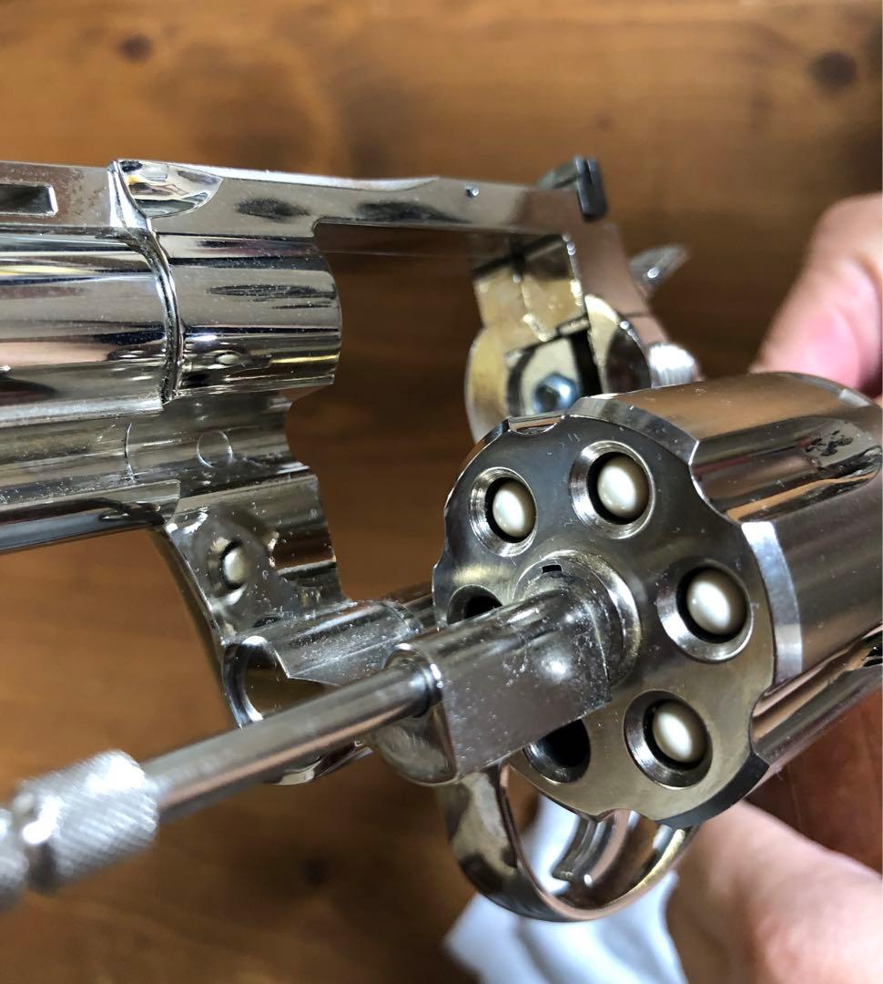 コルトパイソン357マグナム　ガスリボルバー