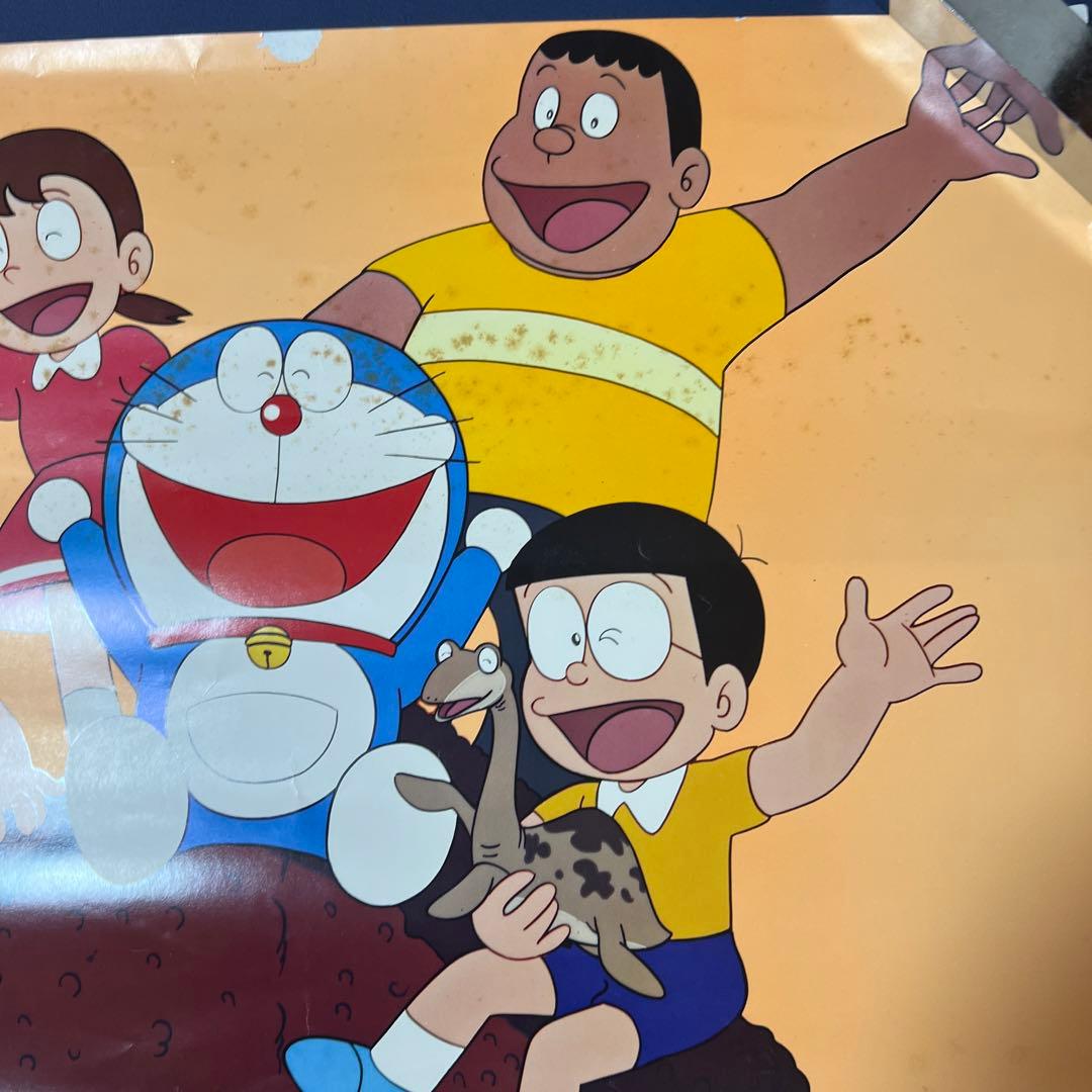 ドラえもん　B2ポスター　希少　藤子不二雄　映画　小学館　コロムビア　当時物