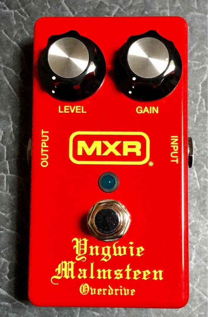 【中古美品】MXR イングヴェイ マルムスティーン オーバードライブ＋おまけ MXR YNGWIE MALMSTEEN OVERDRIVE - Limited Edition YJM308W / WHITE