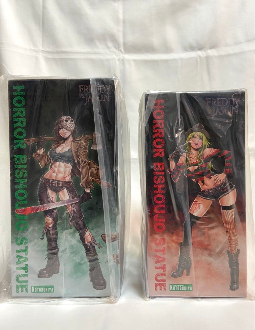 新品未開封 コトブキヤ HORROR 美少女 ジェイソン&フレディ セット