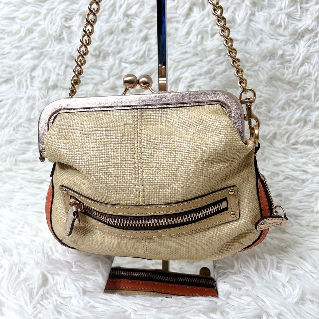 バッグ COACH Y2K Kisslock Chain Shoulder Purse