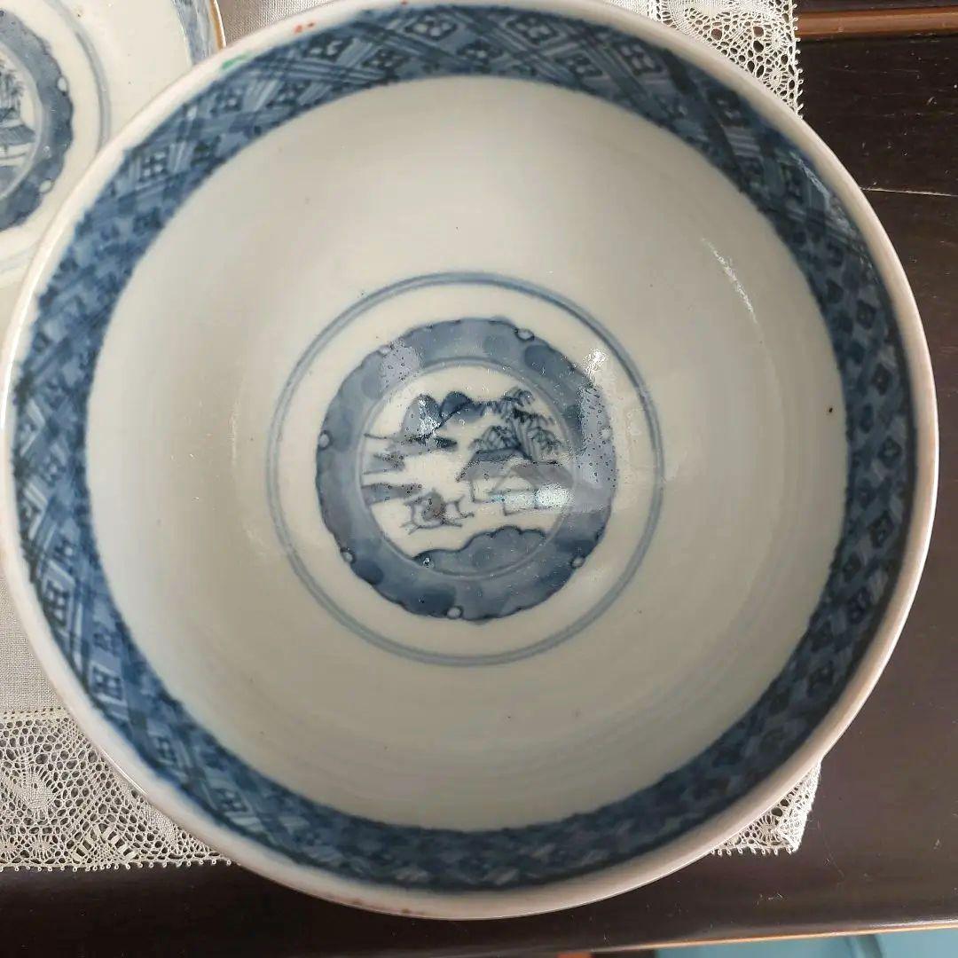 冨長貴春　蓋物2客　蓋付き茶碗 お茶碗 吸物碗 飯碗 アンティーク 骨董