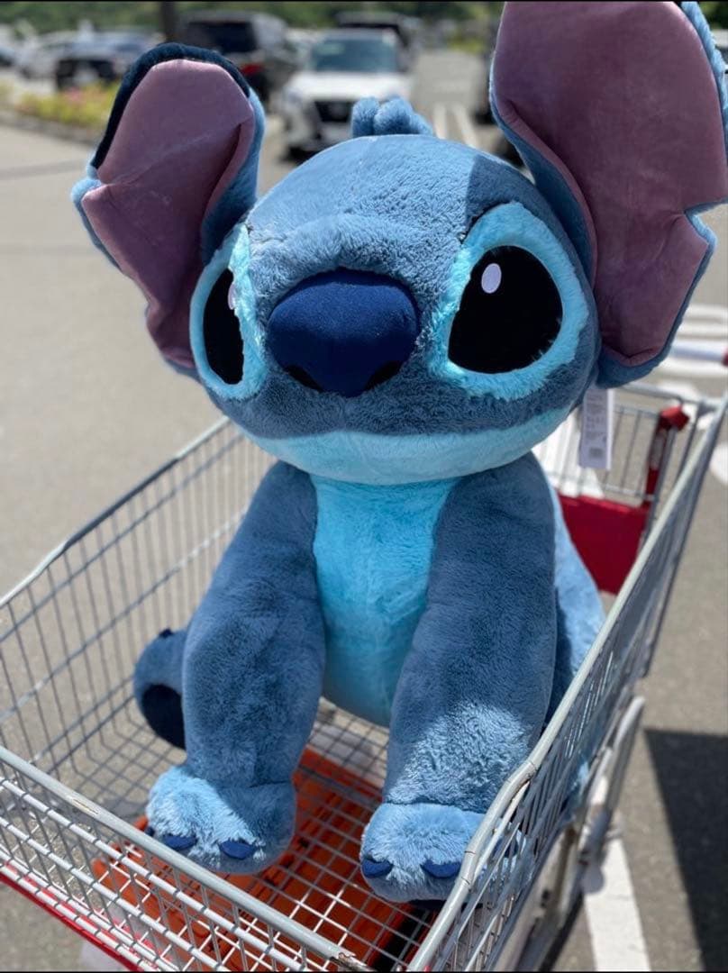 Costco スティッチ ぬいぐるみ コストコでGETできる🛒🌟/ 【巨大スティッチ💙】 実写映画『リロ