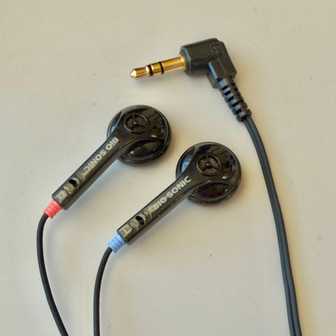 HB-76001 林原生物化学研究所 動作確認済み イヤホン付き ヘッドホン