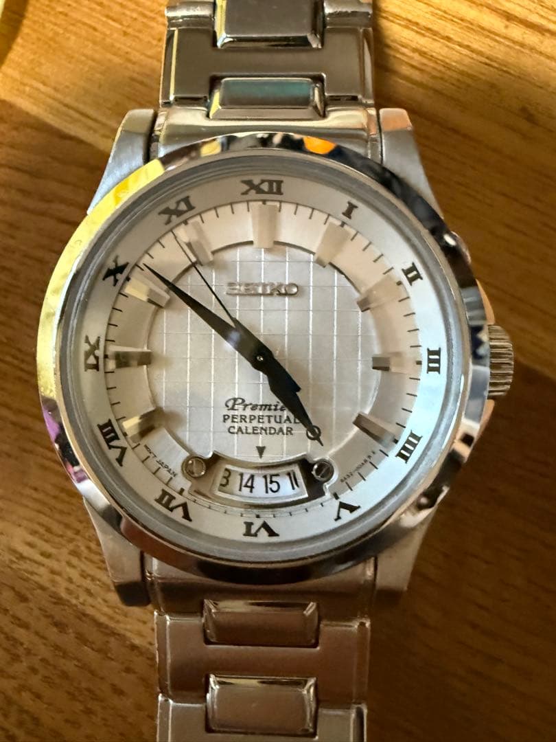 SEIKO Premier パーペチュアルカレンダーセイコー 稼動品最終値下げ
