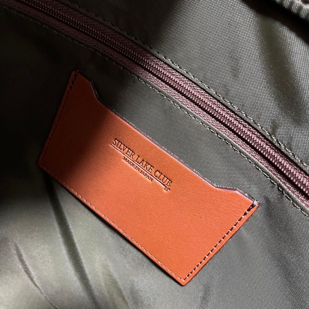 未使用シルバーレイククラブ 定価3.7万円A4 朱子134502ブリーフケース