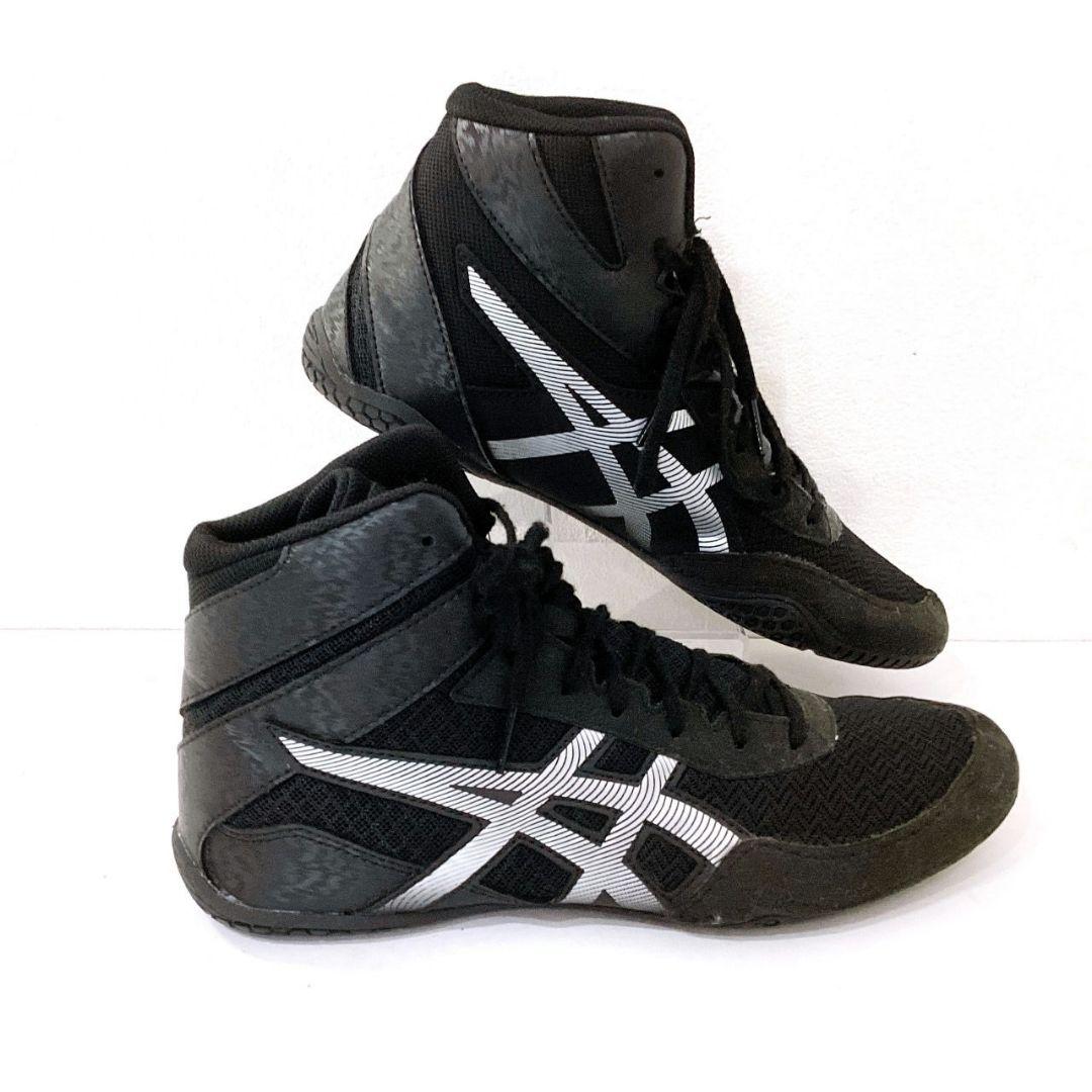 未使用✨ アシックス MATCONTROL 3 レスリングシューズ 黒 26cm 【楽天