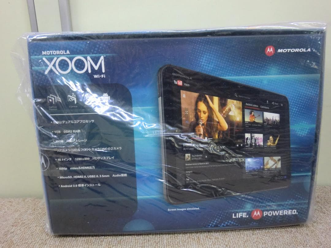 未使用現状品】MOTOROLA XOOM Wi-Fi タブレット 6台セット
