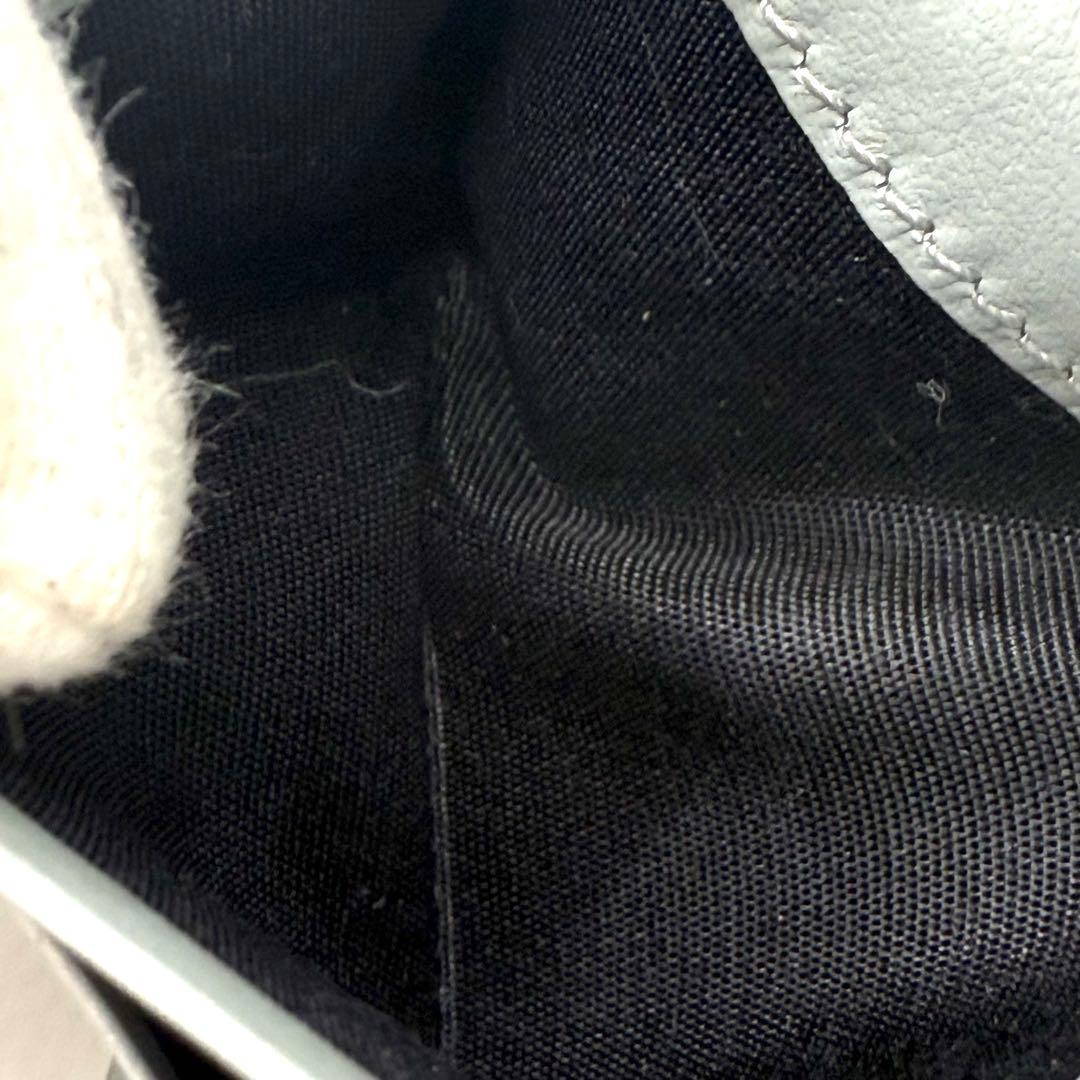 セリーヌCELINE トリオンフ スモールトリフォールド 3つ折り財布 グレー