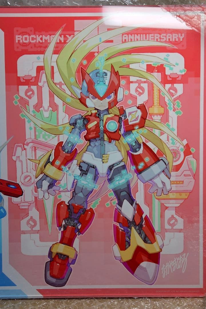 ロックマン30th ジークレーアクリルアート ロックマンゼロ 完全受注生産品