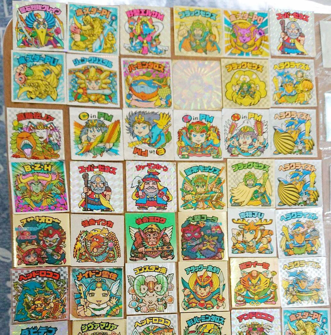 初代ビックリマンシールヘッド120枚以上、ホロ シリーズ 全種類 アイス版多数