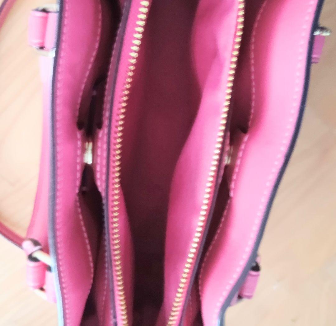 COACH コーチ超美品ショルダーバッグ ブラウン/ピンク