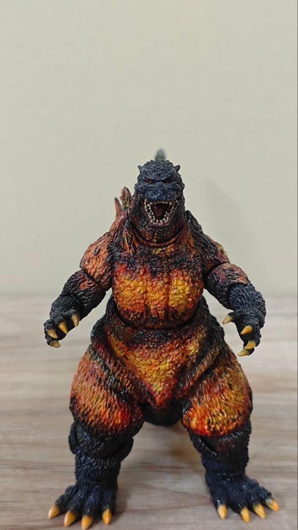 モンスターアーツ　S.H. Monster Arts バーニング　リペイント