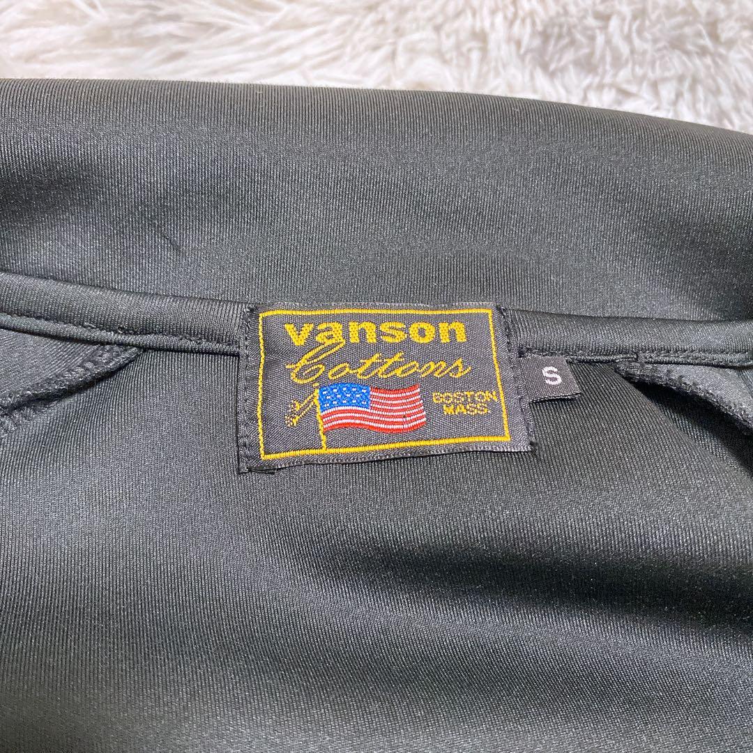 VANSON　ヒューマンボーントラッカージャケット オールブラック