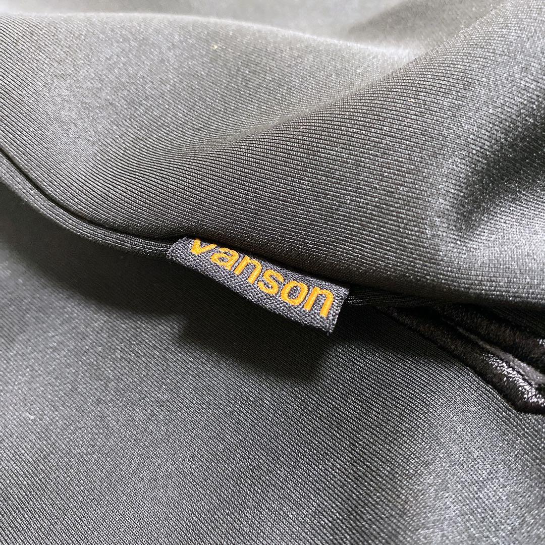 VANSON　ヒューマンボーントラッカージャケット オールブラック