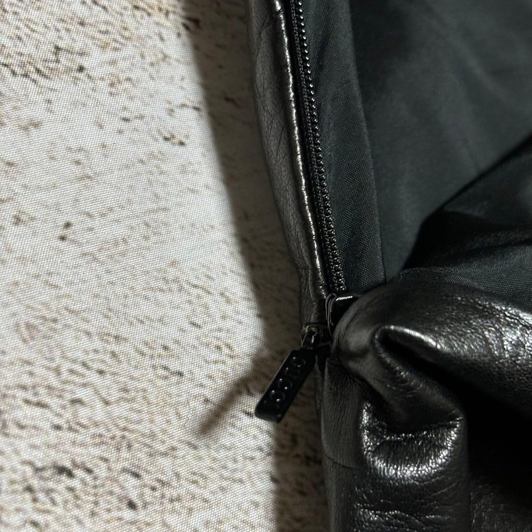 GUCCI グッチ ラムスキン レザー スカート 38サイズ