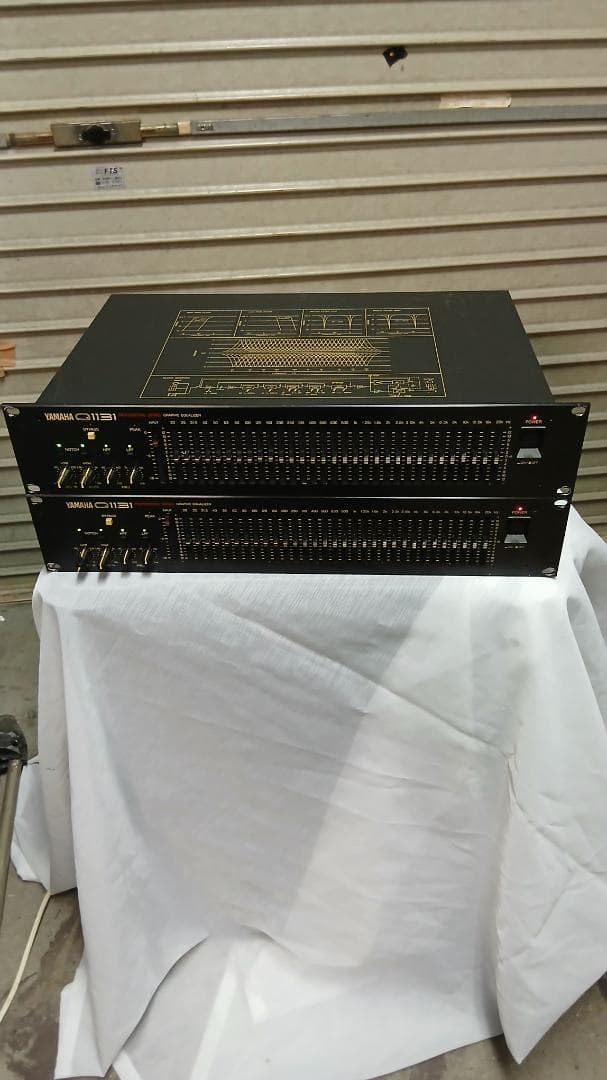 YAMAHA Q1131 グラフィックイコライザー2台セット②
