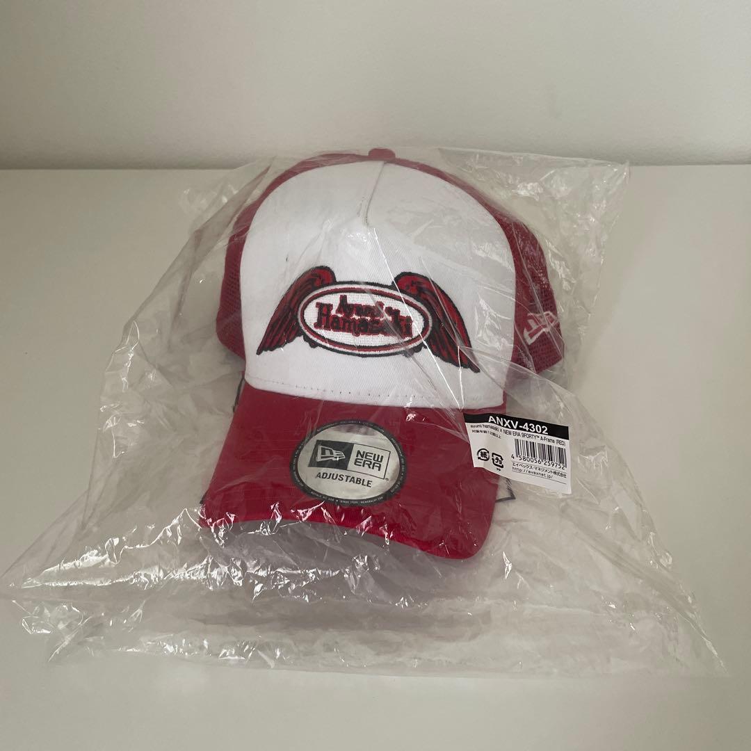 浜崎あゆみ ニューエラコラボキャップ 即購入可 赤色 - メルカリ