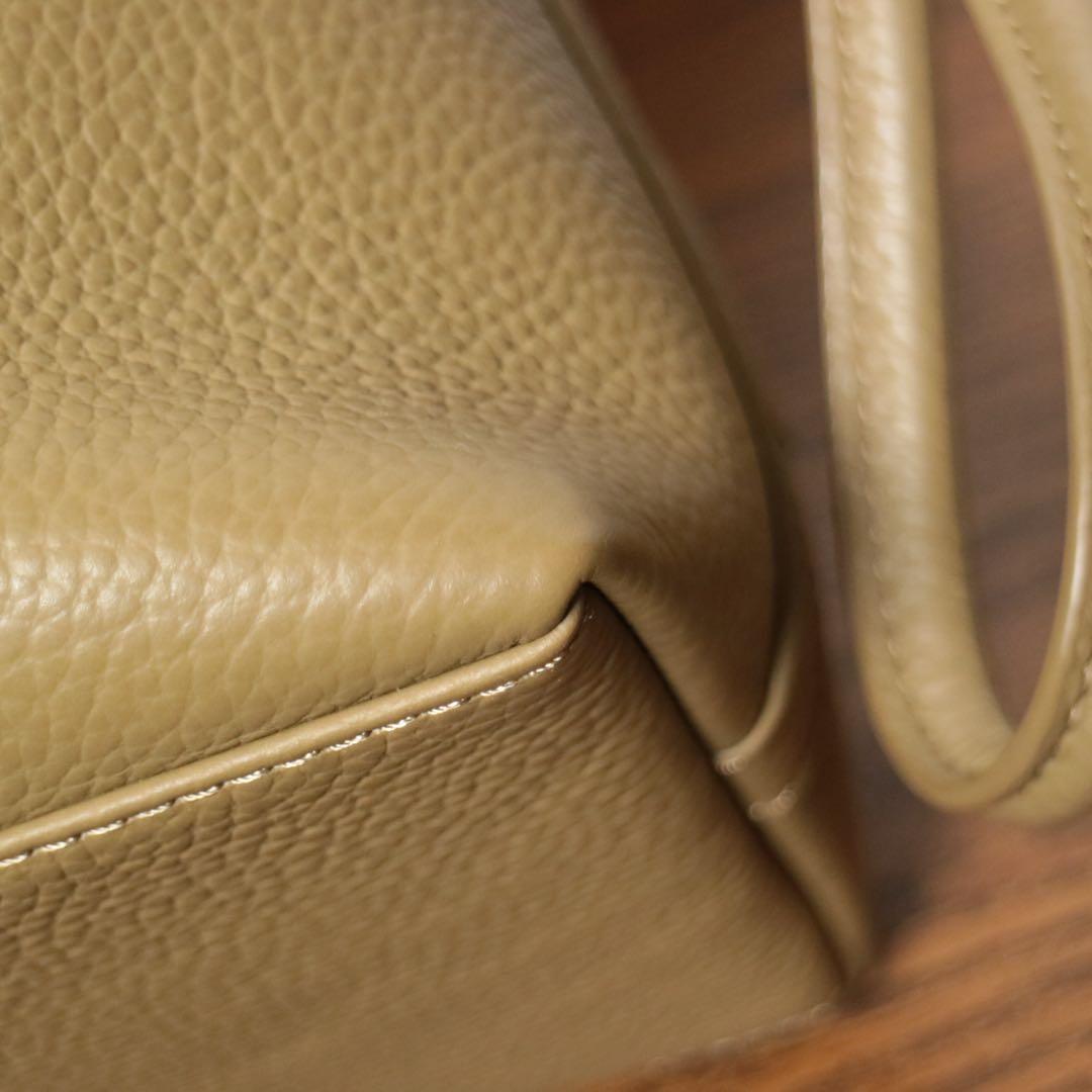 【新品同様】 ヴァジック BOND MINI 巾着 定価4.8万円 TAUPE