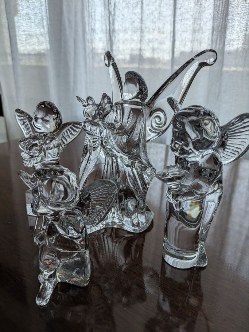 バカラ 天使 大天使 4点セット 置物