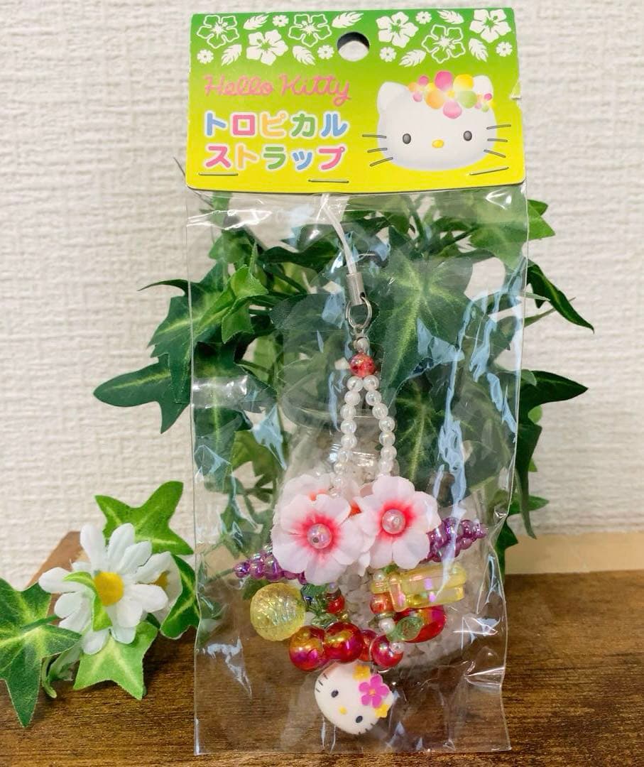 サンリオ　ハローキティ トロピカルストラップ