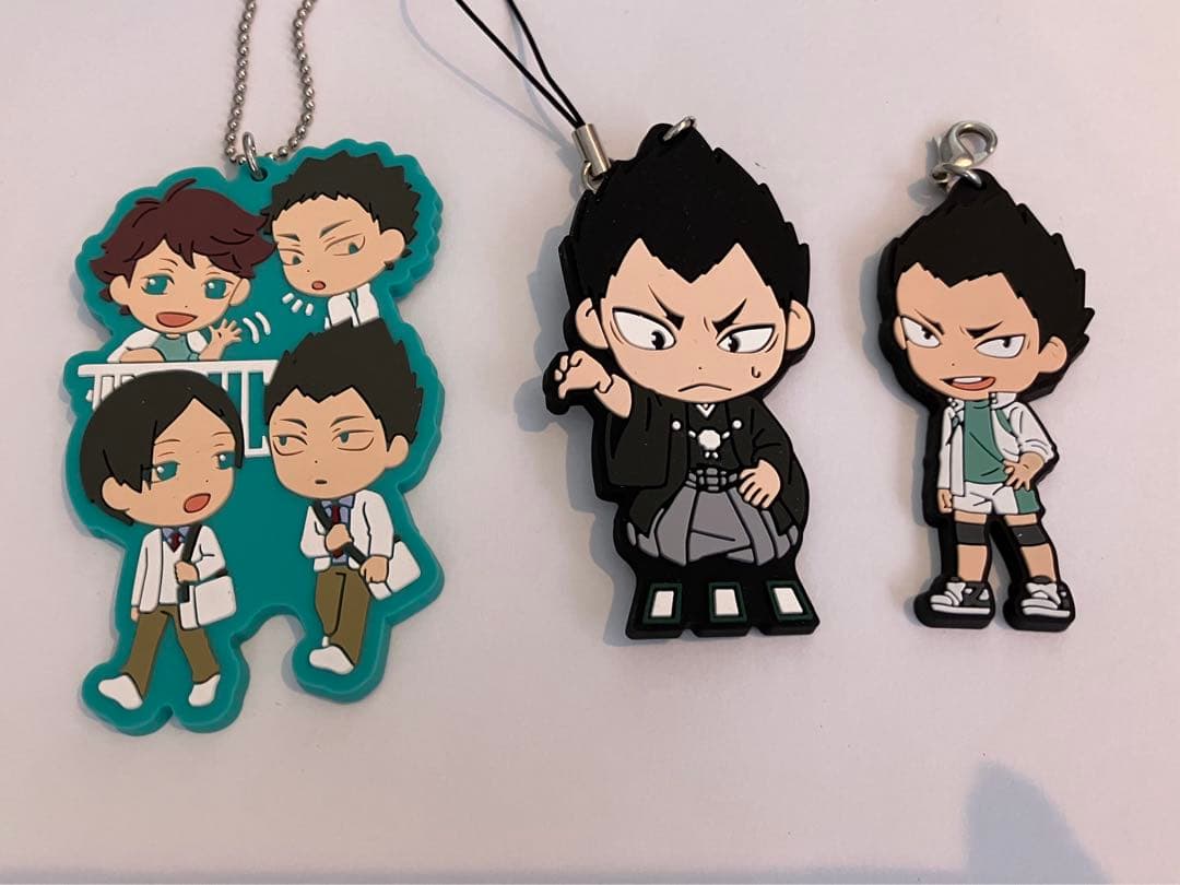 青葉城西 青城 ラバー ストラップ ラバスト 及川 岩泉 国見 金田一 グッズ