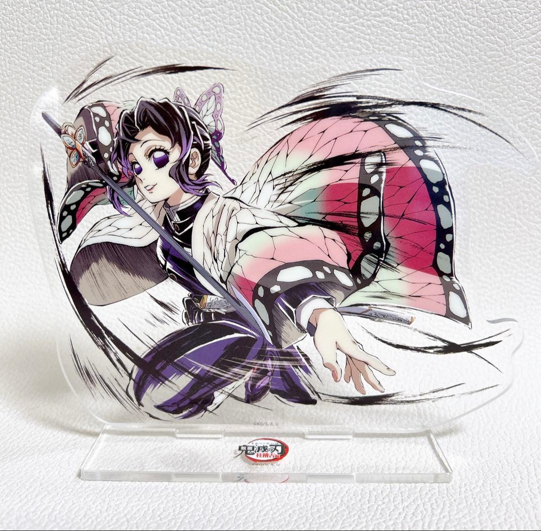 鬼滅の刃 柱稽古編 幕間画集イラスト A賞 ビッグアクリルスタンド 胡蝶