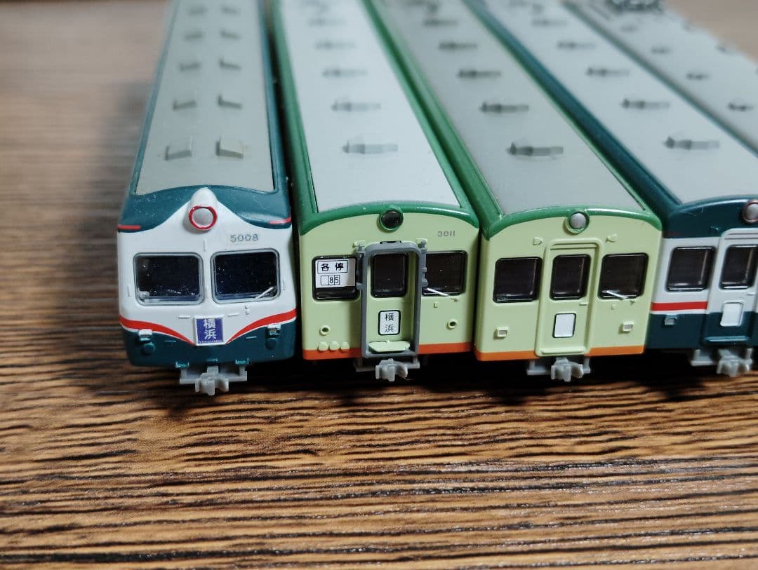 相模鉄道　先頭車　5両セット　歴代車両　モニ2000 相鉄　鉄コレ
