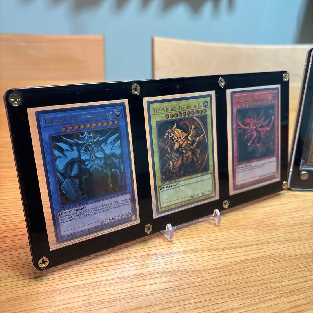 遊戯王カードセット フレーム付　ブルーアイズ　ブラックマジシャンなど