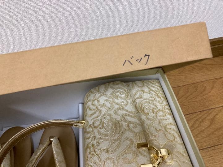 結婚式、パーティー　フォーマル草履バックセット