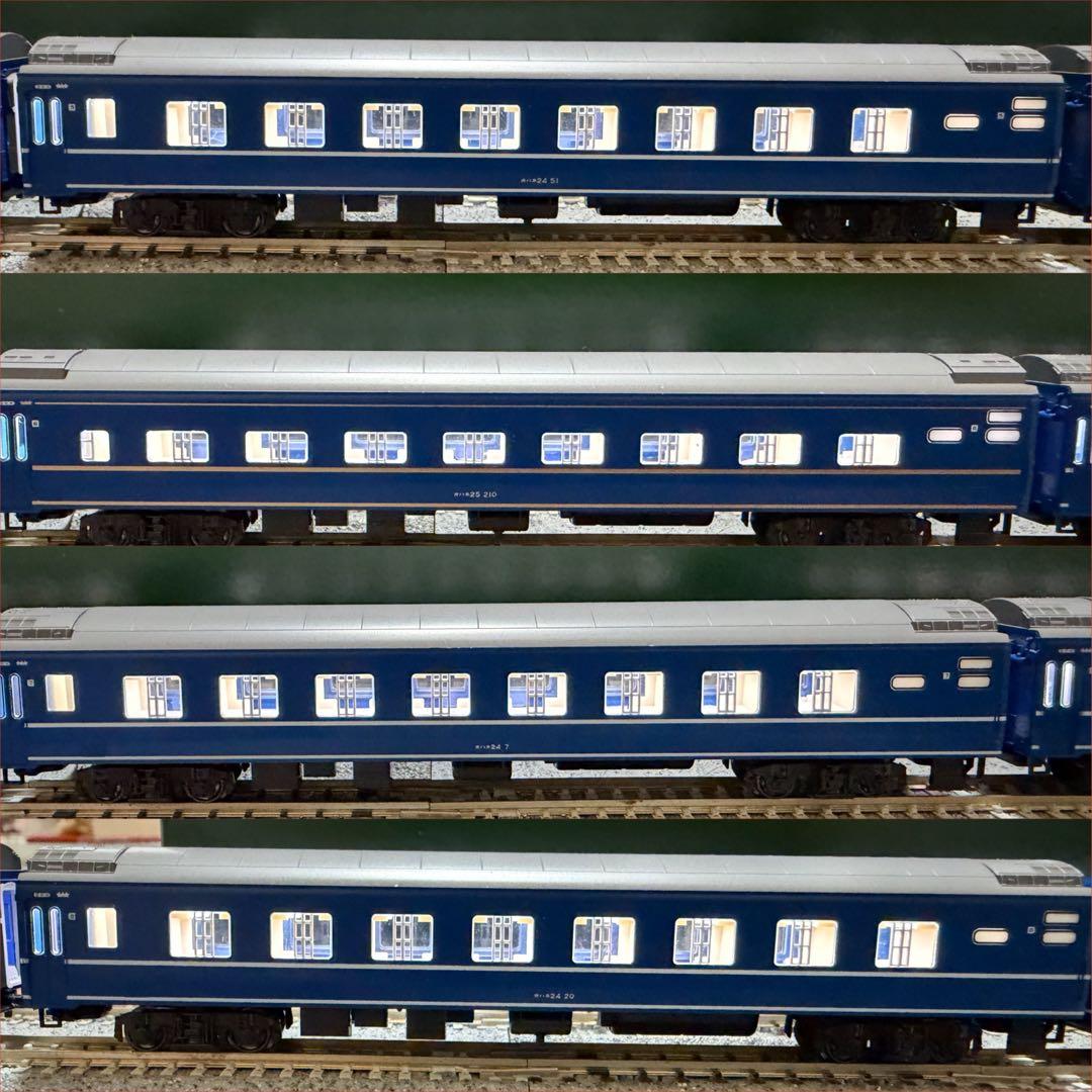 【室内灯有】KATO 10-881,882 24系寝台特急「日本海」11両セット