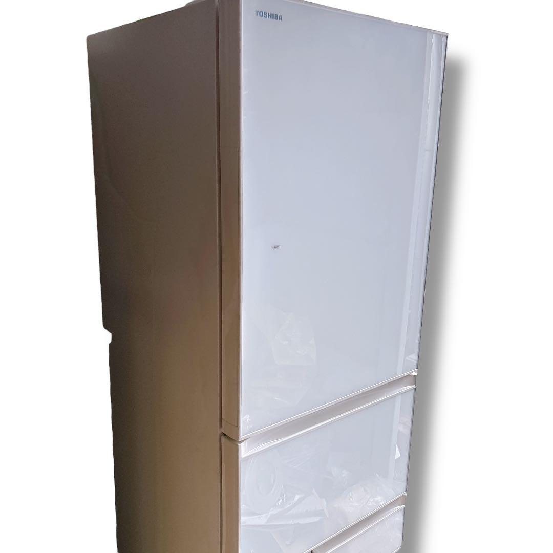 2021年式 TOSHIBA ベジータ GR-T41GXK 冷蔵庫 411L