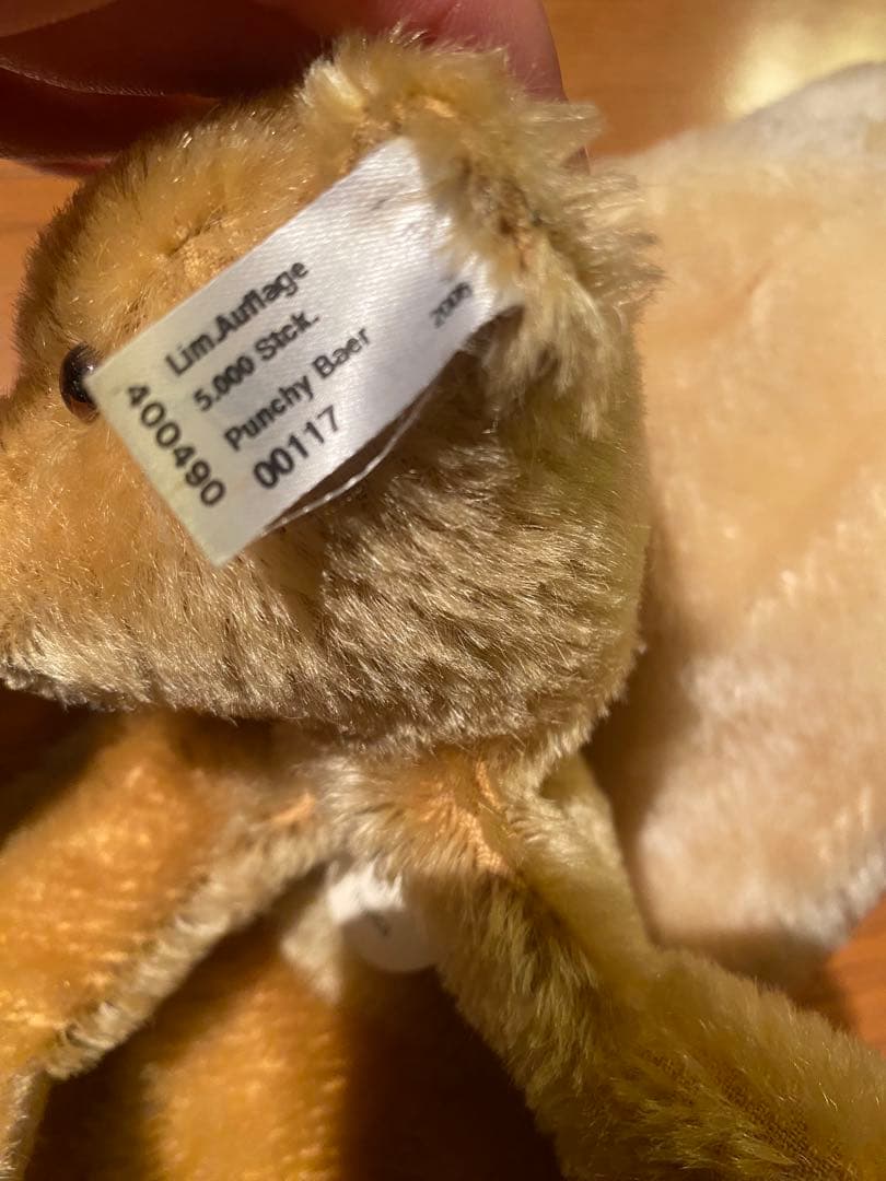 シュタイフ　パペット　セット　白タグ