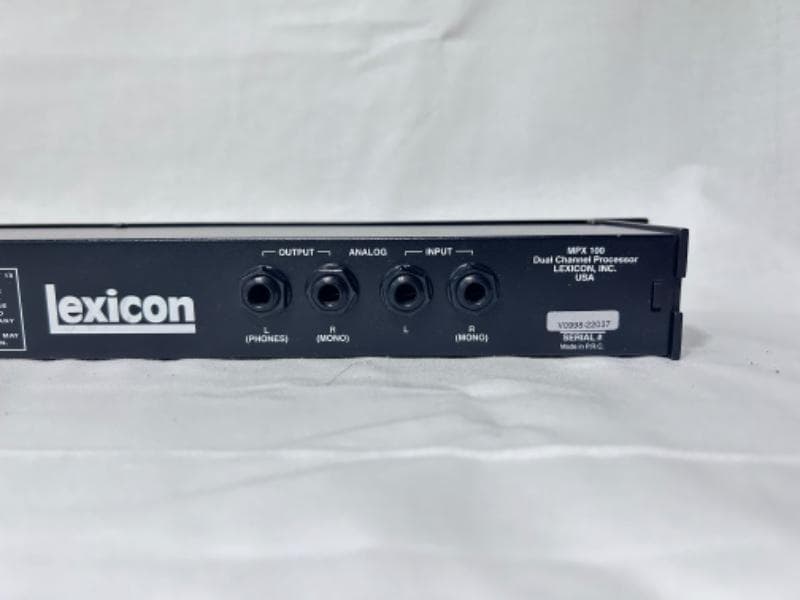 Lexicon レキシコン MPX100 デュアルチャンネルエフェクター