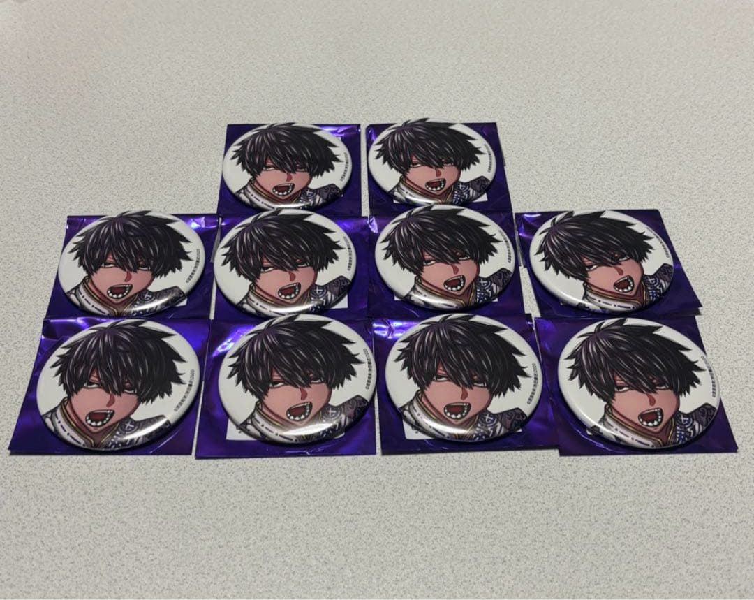 秋田書店 コミケ C107 桃源暗鬼 缶バッジ 桃角桜介 10個セット - メルカリ