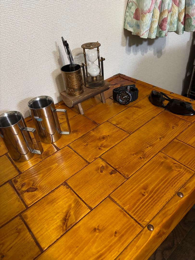 コーヒーテーブル ハンドメイド製品 センターテーブル ディスプレイ